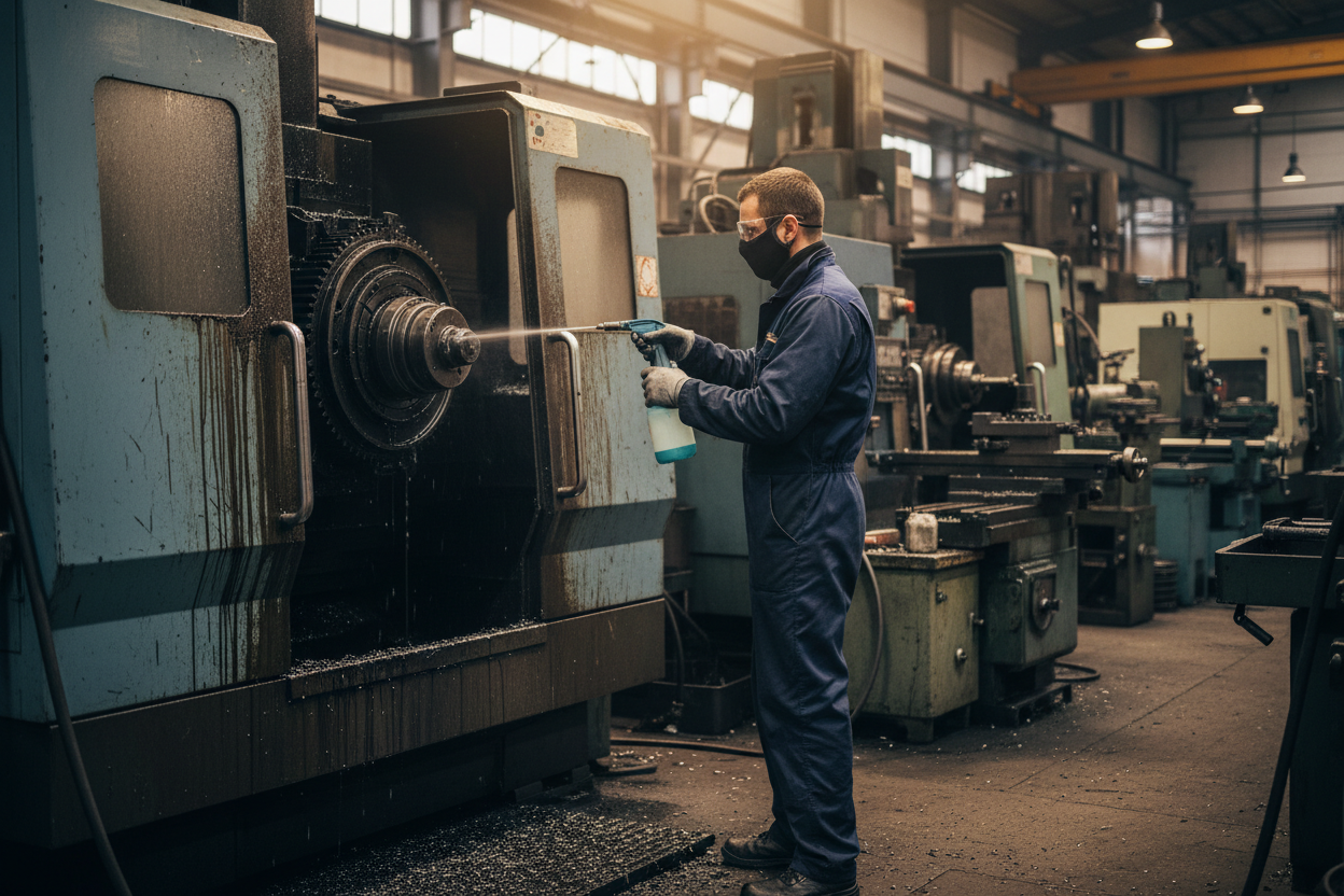 Dégraissage de machines industrielles à Vitry-sur-Seine