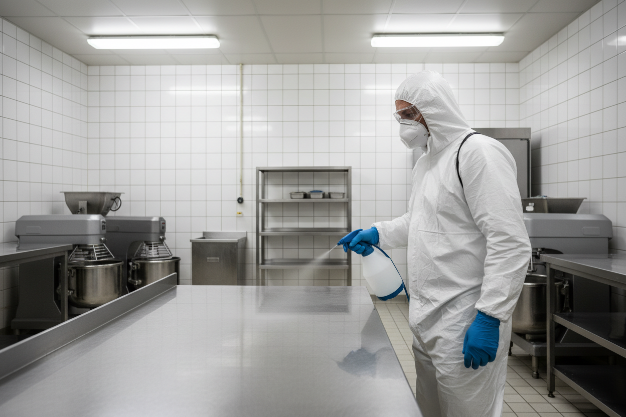 Désinfection et norme HACCP agroalimentaire à Vitry (94)