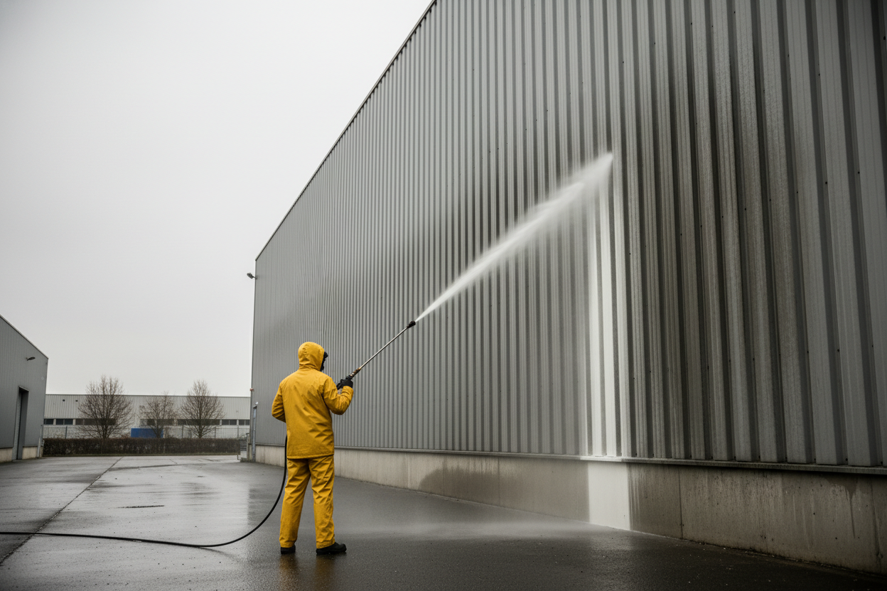 Nettoyage haute pression et bardages industriels à Vitry-sur-Seine